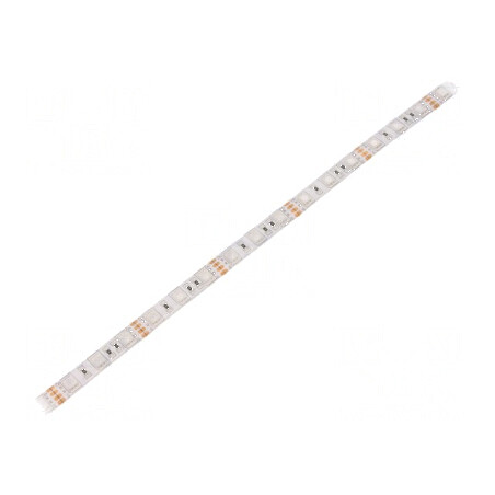Banda LED RGB 5050 12V 60 LED/m 10mm PCB alb IP65 14,4W/m | Electronic-mag.ro | Componente Electronice