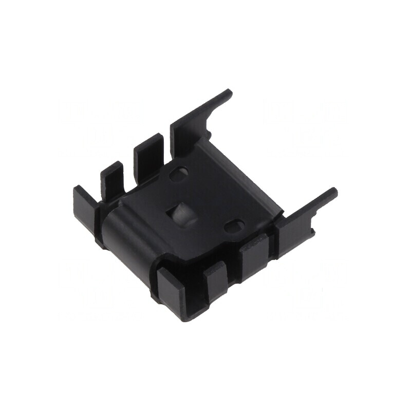 Radiator presat U TO220 negru 25mm x 8,5mm x 29,5mm 18K/W | Electronic-mag.ro | Componente Electronice Radiator presat U TO220 negru 25mm x 8,5mm x 29,5mm 18K/W | Electronic-mag.ro | Componente Electronice