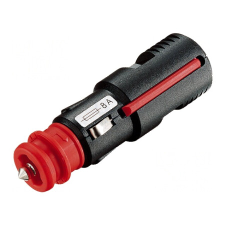 Mufă brichetă auto cu terminal şurub 12-24VDC 8A | Electronic-mag.ro | Componente Electronice