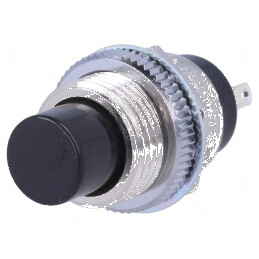 Comutator acţionat prin apăsare Poz 2 SPST 2A/250VAC 200MΩ | Electronic-mag.ro | Componente Electronice