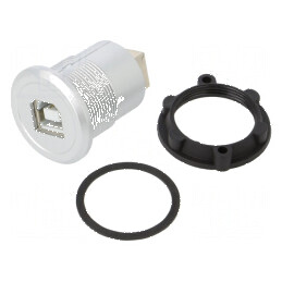 Adaptor USB B soclu M22, USB 2.0, ambele părţi | Electronic-mag.ro | Componente Electronice