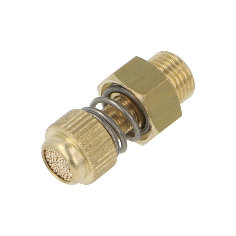 Amortizor de zgomot G 1/8 exterior alamă 28mm | Electronic-mag.ro | Componente Electronice