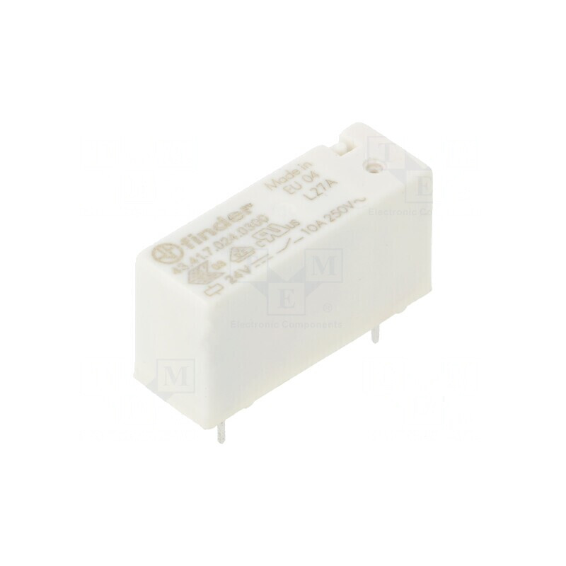 Releu electromagnetic SPST-NO 24VDC 10A/250VAC 43.41 | Electronic-mag.ro | Componente Electronice Releu electromagnetic SPST-NO 24VDC 10A/250VAC 43.41 | Electronic-mag.ro | Componente Electronice