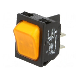 Rocker DPST ON-OFF 10A/250VAC 30,2x22,2mm | Electronic-mag.ro | Componente Electronice