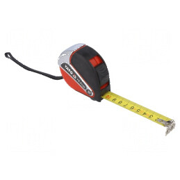 Ruletă de măsură 5m x 19mm, carcasă ABS și metal | Electronic-mag.ro | Componente Electronice