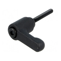 Manetă franceză 32mm cu corp negru | Electronic-mag.ro | Componente Electronice