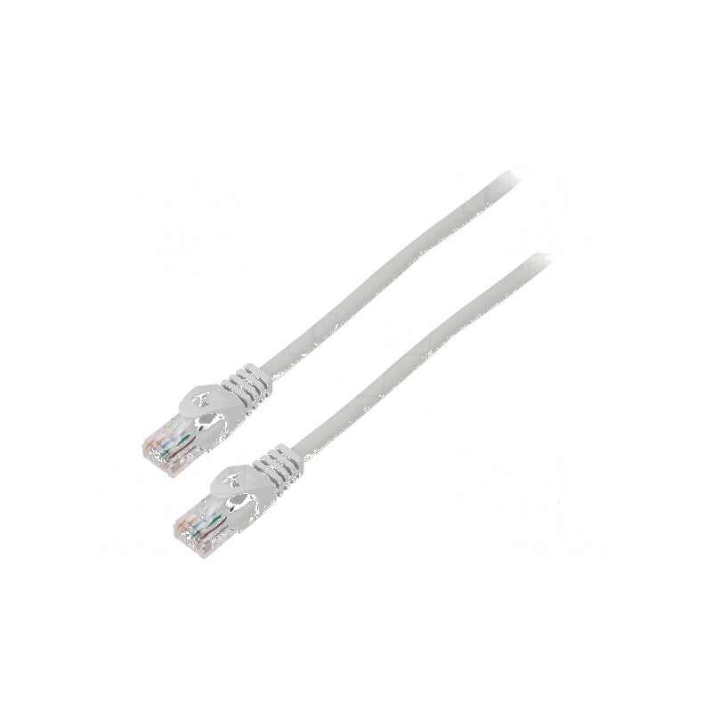 Cabluri patch U/UTP 6 litat CCA PVC gri 20m 26AWG 1 buc. | Electronic-mag.ro | Componente Electronice