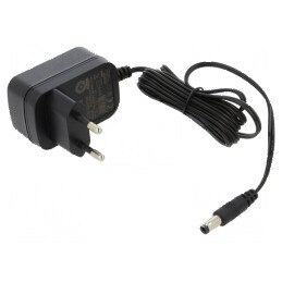 Alimentator 9VDC 1A 9W Pulsatoriu Plug-in | Electronic-mag.ro | Componente Electronice