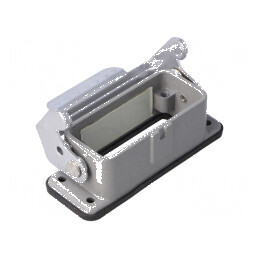 Carcasă conectori HDC D10A cu clichet IP65 | Electronic-mag.ro | Componente Electronice