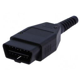 Carcasă OBD PIN 16 pentru conector mufă | Electronic-mag.ro | Componente Electronice