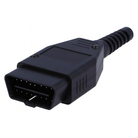 Carcasă OBD PIN 16 pentru conector mufă | Electronic-mag.ro | Componente Electronice