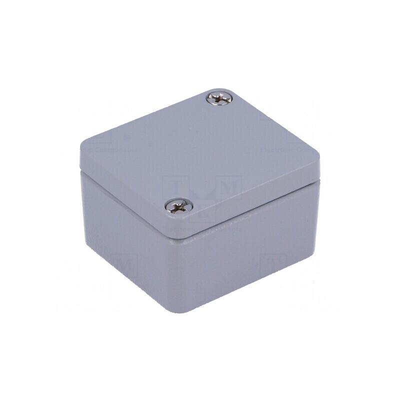 Carcasă universală aluminiu ALUEIN-RJ 45mm x 50mm x 30mm | Electronic-mag.ro | Componente Electronice