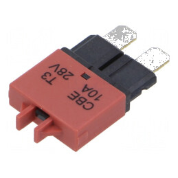 Siguranță termică auto 10A 28VDC 20,5mm | Electronic-mag.ro | Componente Electronice