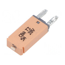 Siguranță termică 5A 28VDC auto 12,45mm | Electronic-mag.ro | Componente Electronice