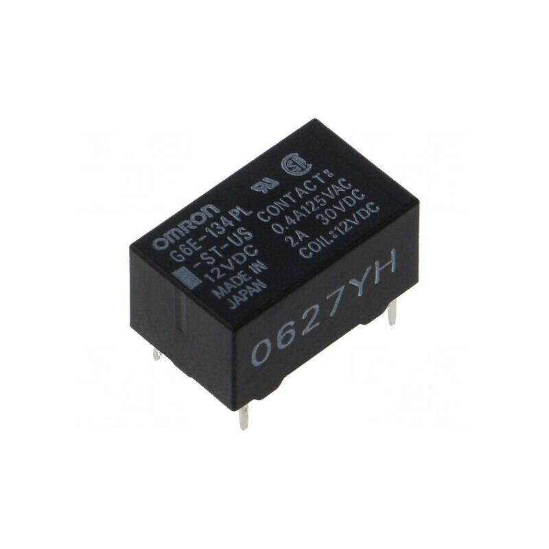 Releu electromagnetic SPDT 12VDC cu contacte max 3A | Electronic-mag.ro | Componente Electronice