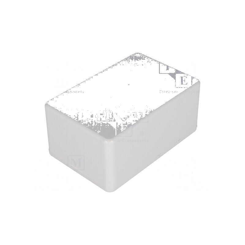 Carcasă universală ABS gri IP54 56mm x 85mm x 39mm 1591 | Electronic-mag.ro | Componente Electronice