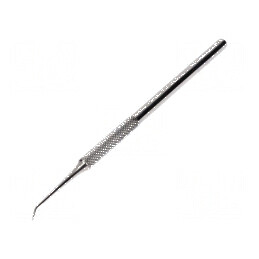Rază de Răzuit Oțel Inoxidabil 150mm Tip Pensetă Îndoită | Electronic-mag.ro | Componente Electronice