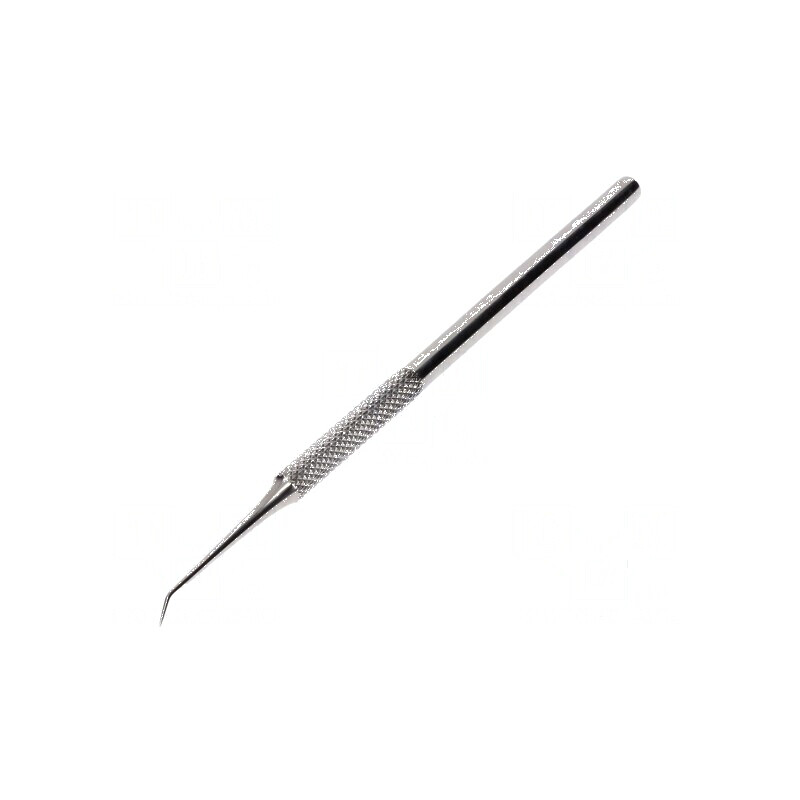 Rază de Răzuit Oțel Inoxidabil 150mm Tip Pensetă Îndoită | Electronic-mag.ro | Componente Electronice