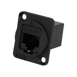 Adaptor FT Cat 5e 8p8c RJ45 soclu dual | Electronic-mag.ro | Componente Electronice