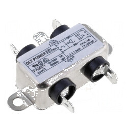 Filtru anti-interferențe 250VAC 100nF 3,3nF 1,8mH | Electronic-mag.ro | Componente Electronice