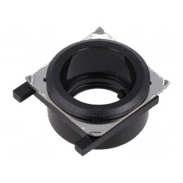 Suport buton 22mm Ø22,5mm Dimensiune frontală Ø25mm | Electronic-mag.ro | Componente Electronice