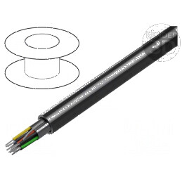 Cablu RS232 5x2x24AWG cu ecranare Al-PET PVC | Electronic-mag.ro | Componente Electronice