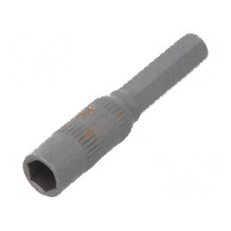 Capăt şurubelniţă hexagonal 4mm - Soclu HEX | Electronic-mag.ro | Componente Electronice