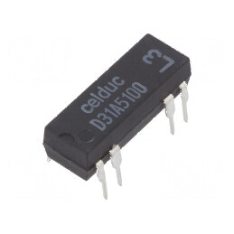 Releu senzor reed SPST-NO 12VDC 1A max 100VDC 10W | Electronic-mag.ro | Componente Electronice
