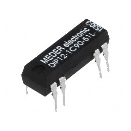Releu senzor reed SPDT 12VDC 0,5A 100VDC 290mW | Electronic-mag.ro | Componente Electronice