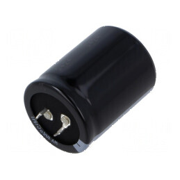 Condensator electrolitic SNAP-IN 470uF 400VDC Ø35x45mm ±20% | Electronic-mag.ro | Componente Electronice