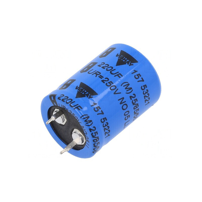 Condensator electrolitic SNAP-IN 220uF 250V Ø22x30mm ±20% | Electronic-mag.ro | Componente Electronice Condensator electrolitic SNAP-IN 220uF 250V Ø22x30mm ±20% | Electronic-mag.ro | Componente Electronice