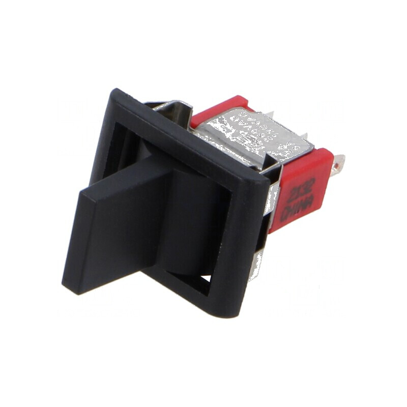 Rocker Switch SP3T 2A/250VAC 5A/28VDC Negru | Electronic-mag.ro | Componente Electronice