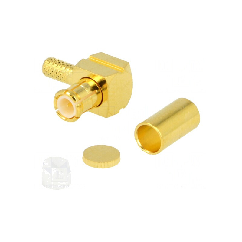 Conector MCX mufă tată unghi 90° 50Ω lipire crimpat PTFE | Electronic-mag.ro | Componente Electronice Conector MCX mufă tată unghi 90° 50Ω lipire crimpat PTFE | Electronic-mag.ro | Componente Electronice