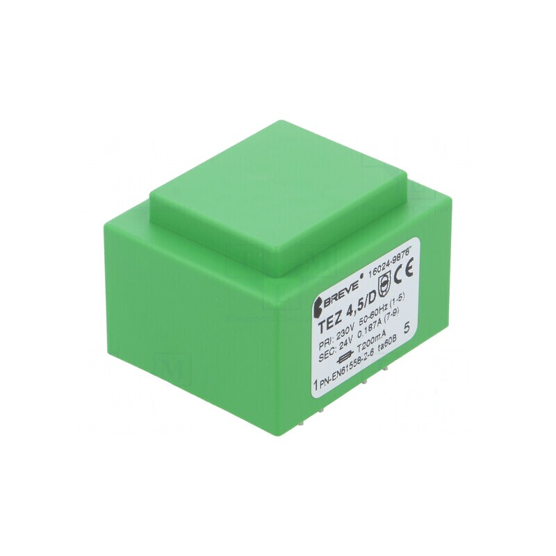 Transformator încapsulat 4,5VA 230VAC 24V 188mA PCB | Electronic-mag.ro | Componente Electronice Transformator încapsulat 4,5VA 230VAC 24V 188mA PCB | Electronic-mag.ro | Componente Electronice