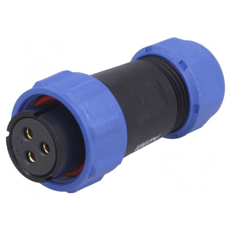Mufă SP21 mamă IP68 10A cu terminal cu șurub 500V 7÷12mm | Electronic-mag.ro | Componente Electronice