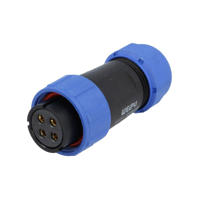 Mufă SP21 mamă IP68 30A 500V pentru cablu 7-12mm | Electronic-mag.ro | Componente Electronice