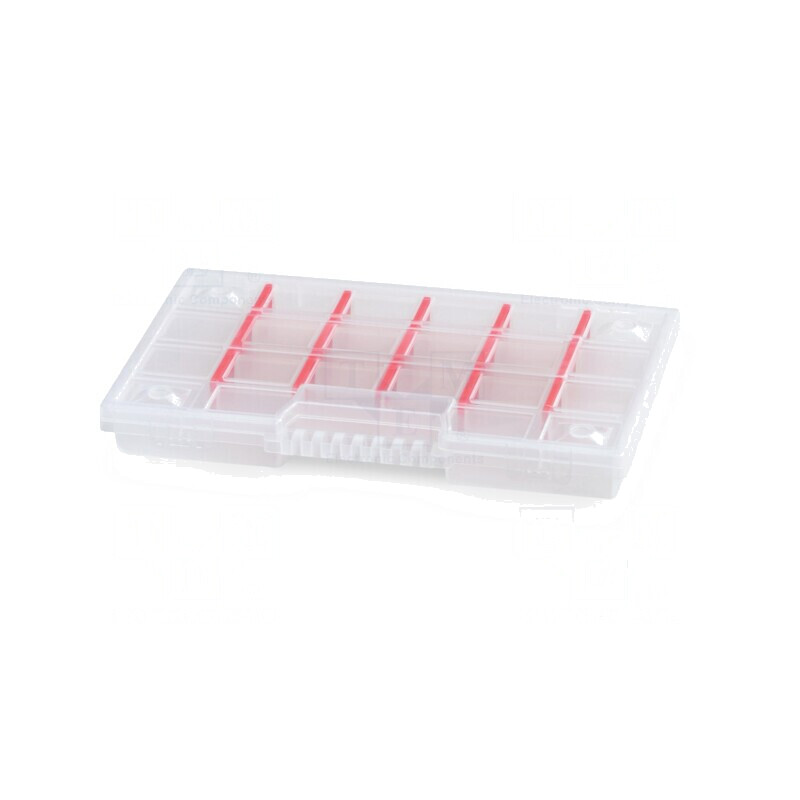 Container colectiv cu partiții transparente 290x195x353 mm | Electronic-mag.ro | Componente Electronice Container colectiv cu partiții transparente 290x195x353 mm | Electronic-mag.ro | Componente Electronice