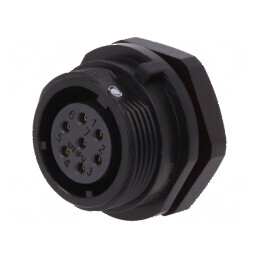 Soclu SP17 mamă PIN 7 IP68 700V 5A lipire 0,75mm2 | Electronic-mag.ro | Componente Electronice