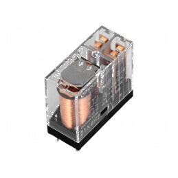 Releu electromagnetic DPDT 48VAC, 5A max | Electronic-mag.ro | Componente Electronice