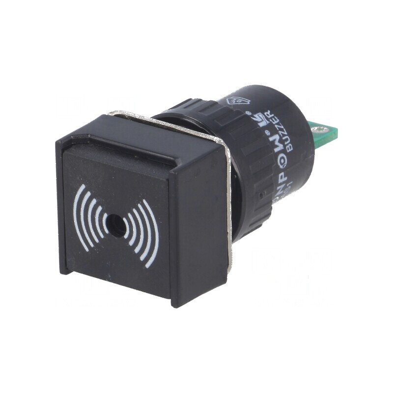 Semnalizator acustic 75dB fără iluminare IP40 Ø16mm 12VDC | Electronic-mag.ro | Componente Electronice Semnalizator acustic 75dB fără iluminare IP40 Ø16mm 12VDC | Electronic-mag.ro | Componente Electronice