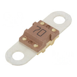 Siguranţă auto 70A 32VDC M5 cupru 16x12x8mm | Electronic-mag.ro | Componente Electronice