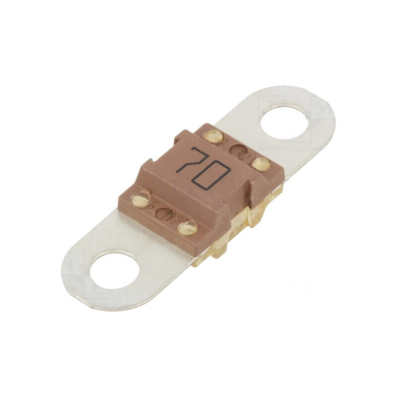 Siguranţă auto 70A 32VDC M5 cupru 16x12x8mm | Electronic-mag.ro | Componente Electronice