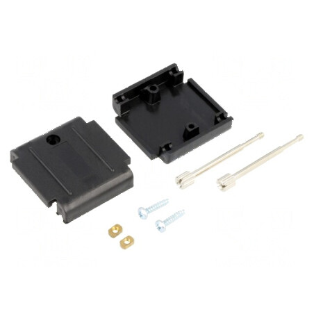 Carcasă adaptor D-Sub 15pin cu fixare prin şuruburi | Electronic-mag.ro | Componente Electronice