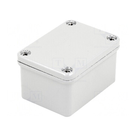 Carcasă universală din aluminiu IP67 41mm x 55,5mm x 31mm | Electronic-mag.ro | Componente Electronice