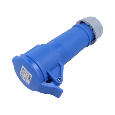 Conector alimentare AC 16A IEC 60309 IP44 mufă mamă 3 pini | Electronic-mag.ro | Componente Electronice