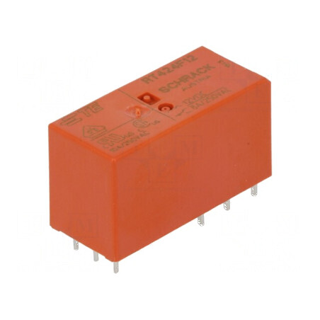 Releu electromagnetic DPDT 12VDC 8A 250VAC RT2 | Electronic-mag.ro | Componente Electronice