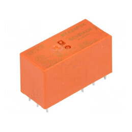 Releu electromagnetic DPDT 24VDC 8A 250VAC RT2 | Electronic-mag.ro | Componente Electronice