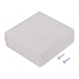 Carcasă ABS neagră cu panou 1593, 66mm x 140mm x 28mm | Electronic-mag.ro | Componente Electronice