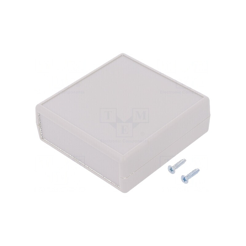 Carcasă ABS neagră cu panou 1593, 66mm x 140mm x 28mm | Electronic-mag.ro | Componente Electronice
