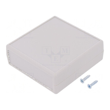 Carcasă ABS neagră cu panou 1593, 66mm x 140mm x 28mm | Electronic-mag.ro | Componente Electronice
